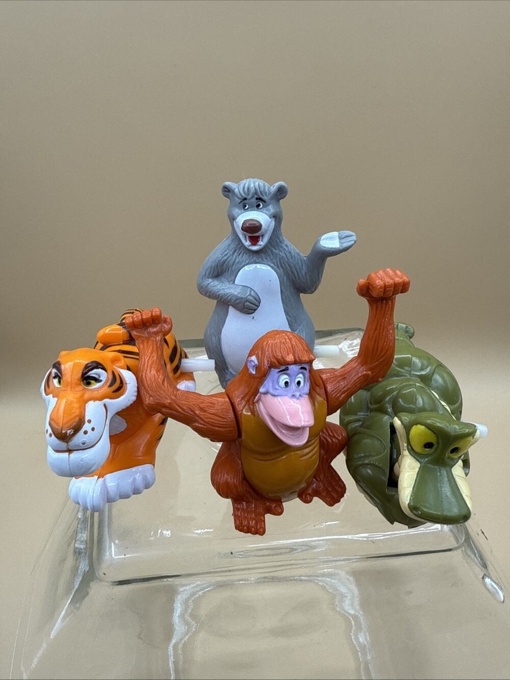 Disney Jungle Book McDonald's Happy Meal Toys Set of 4 Figures Wind up